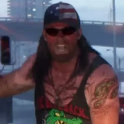 Bandana man in released GTA VI footage or artwork